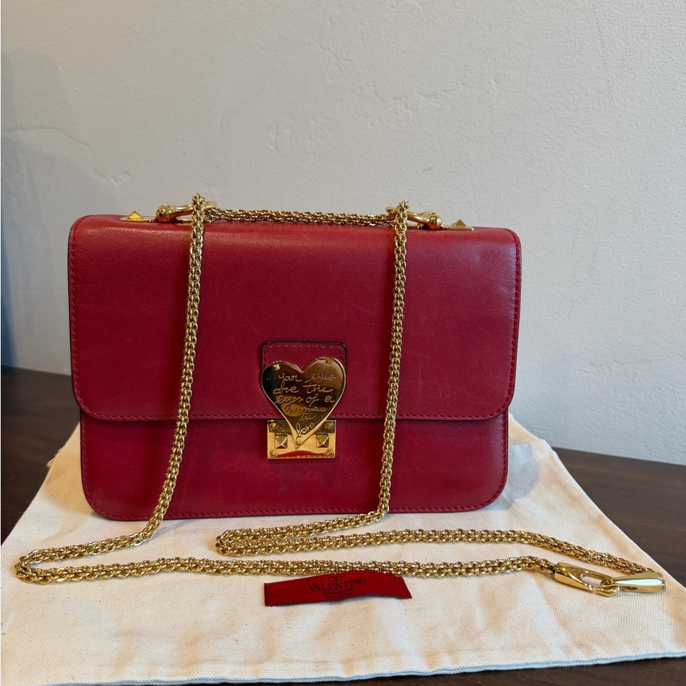 ❤️EUC❤️ VALENTINO 2015 L”Amour Fall Collection Crossbody - Stunning! - Picture 2 of 11
